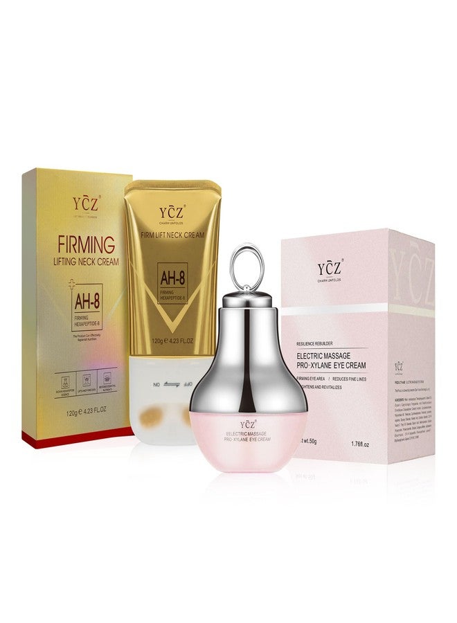 Ycz Neck-Eye Care Tightening & Revitalizing Set -Smooth of Fine Lines, Eye & Neck Treatment, Skin Moisturizer, Deep Moisturizing Skincare - Image 1
